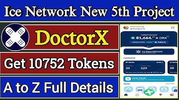 Doctorx || New Mining App by Ice Open Network || Free Earn Money || Ice New Project || DoctorX App