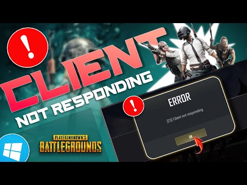 Fix Error 25 Client Not Responding in PUBG Battleground | Troubleshoot PUBG Issues