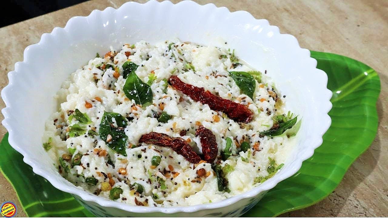 तड़का दही चावल ऐसे बनाएँगे तो उंगलियाँ चाटते रह जाएँगे-Curd Rice Recipe-Dahi  Chawal-South indian Rice - YouTube