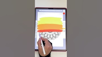 Mandala in Autodesk Sketchbook | Speedpaint