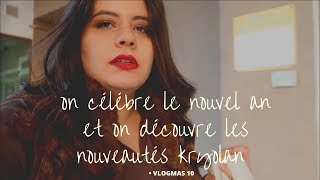 VLOGMAS 10⎢on célébre le nouvel an et on découvre les nouveautés  Kryolan Professional Make-up