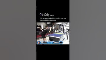 Introducing Forpheus, the AI-powered table tennis robot developed by Omron.