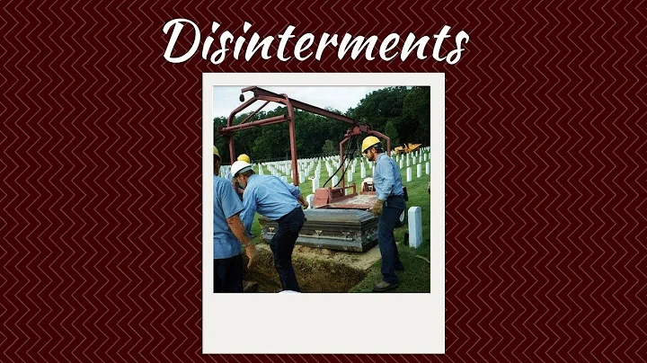 Disinterment/Reinterment Exhumation overview and stories by a funeral director