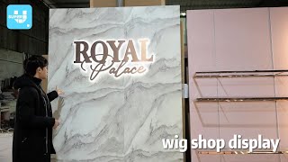 wig shop display |#wigshop #wigs