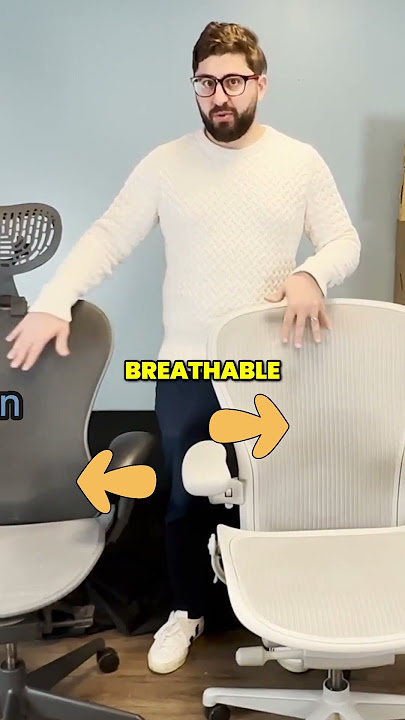 Herman Miller Aeron VS Mirra 2 Breathability #mesh #office #breathable
