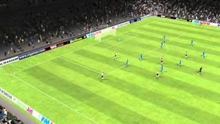Tottenham vs Newcastle - van der Vaart Goal 35th minute