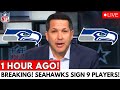 IT'S OFFICIAL! SEAHAWKS CONFIRM SIGNING OF 9 STAR PLAYERS! SEE WHO THEY ARE! SEAHAWKS NEWS