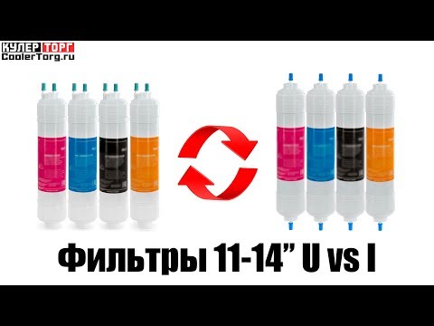Меняем фильтры для воды в пурифайере. Разбираемся в чем отличия U-тип от I-тип Меняем фильтры для воды в пурифайере. Разбираемся в чем отличия U-тип от I-тип