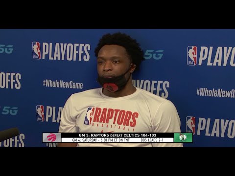 OG Anunoby On Game 3 Buzzer-Beater: "I Don't Shoot Trying To Miss"