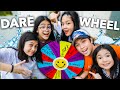 SIBLINGS Spin The DARE Wheel Challenge!! (Grabeng Dares!) | Ranz and Niana