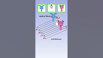 How is this possible 3D Trick Art Optical Illusion Animation by Sprunki #sprunki #animation