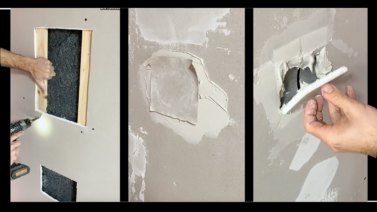 🔥🧱 Drywall Hole Repair Like a PRO – Easy Tricks & Step-by-Step ...