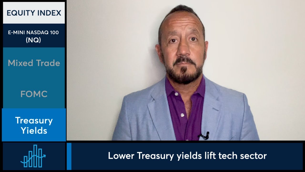 Lower Treasury yields lift tech sector following the FOMC statement, 5/1/24