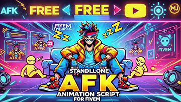 [FREE] Standalone AFK Animation Script for FiveM | MJ DEVELOPMENT 🚀