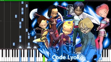 Code Lyoko Theme - A World Without Danger {Subdigitals}  (Piano Tutorial) [Synthesia]