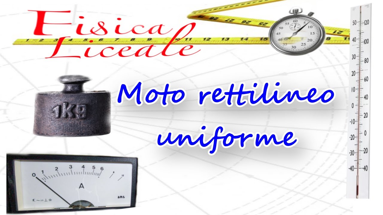 Moto Rettilineo Uniforme Teoria ed Esercizi (parte 2 di 2) YouTube Moto Rettilineo Uniforme Teoria ed Esercizi (parte 2 di 2) YouTube