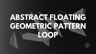 20 min. of Abstract Floating Geometric Pattern Loop Animation [4K]