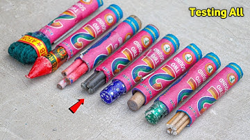 Different Tyeps Of Cracker Combos Tesing | Fireworks Testing Video | New Patakhe Firecracker