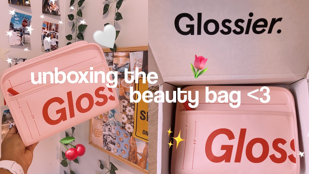 Glossier Cosmetic Bags