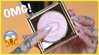 PUTTY HIGHLIGHTER… TRYING WEIRD MAKEUP | Jeffree Star