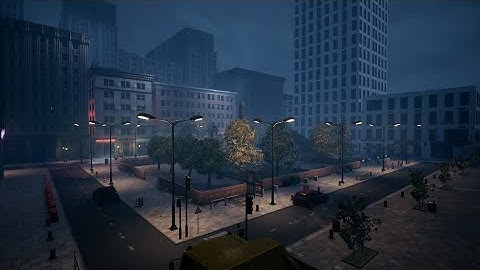 Unreal Engine 4 - Modern City - Free May Content