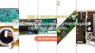 Top 5 Washing Machine Motherboard Control Boards: Top 5 Best Sellers - Motherboard Frequency Convers