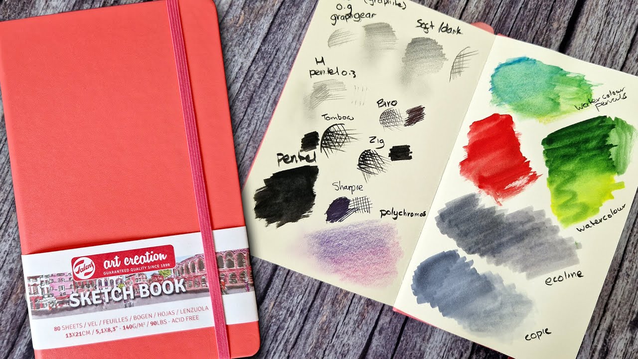 🎨ROYAL TALENS SKETCHBOOK REVIEW🎨 suitable for watercolor paints