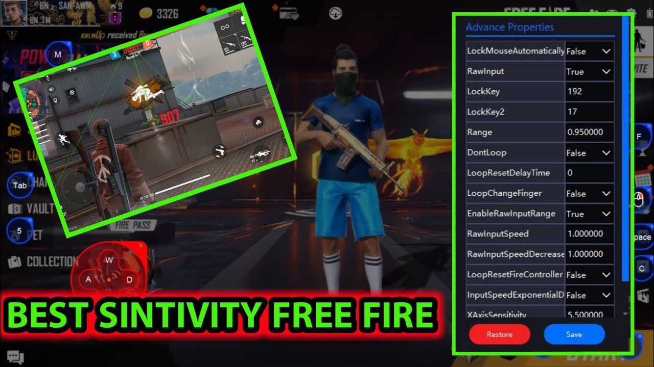 Best Emulator Smartgaga L Best Settings For Free Fire Smartgaga Configuration Settings For Free Fire Youtube - como jogar brawl stars no smartgaga