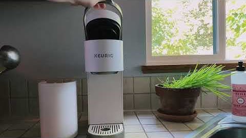 Keurig mini-plus in WHITE review + demo