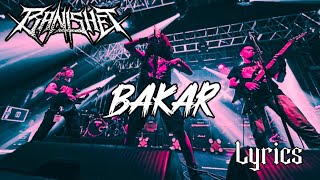 BANISHET - Bakar (Lyrics) B4nishet Band (Thrash Metal Indonesia)