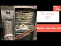 How to clean the heat exchanger on CD I