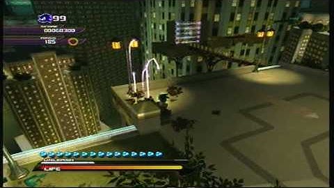 Sonic Unleashed Skyscraper Scamper Act 3 Night DLC S-Rank
