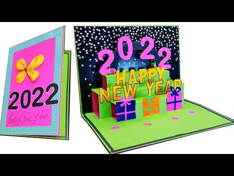 Video: DIY New Year cards 2021