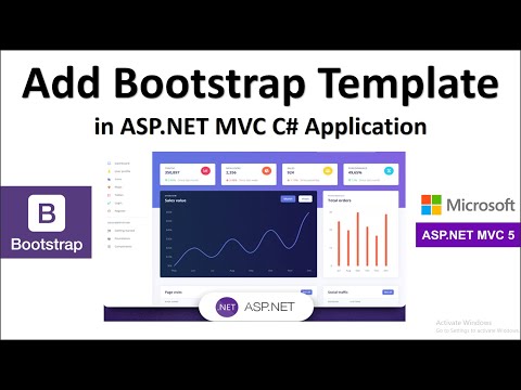 How to Integrate Admin Theme/Admin LTE/Admin Template in ASP.NET MVC Application | C# | Razor View