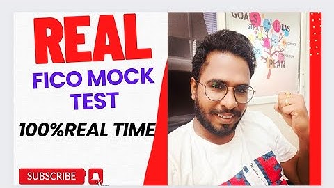 SAP FICO  MOCK TEST (Real Time)- SAP FICO Interview Questions & Answers-SAP Online Training-Chanu SK