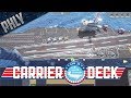 Carrier Deck - USS Ronald Reagan Simulator - Carrier OPS (Carrier Deck Gameplay)