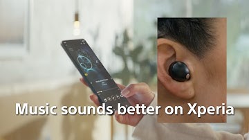 Xperia 5 V x Sony headphones | Music sounds better on Xperia