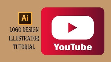 How to Create a YouTube Logo Design in Adobe Illustrator 2025 l Modern Logo Tutorial for Beginners 