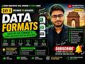 Data Analytics Full Course 2026 | Day 4 Data Formats | Beginner to Advanced 🔥