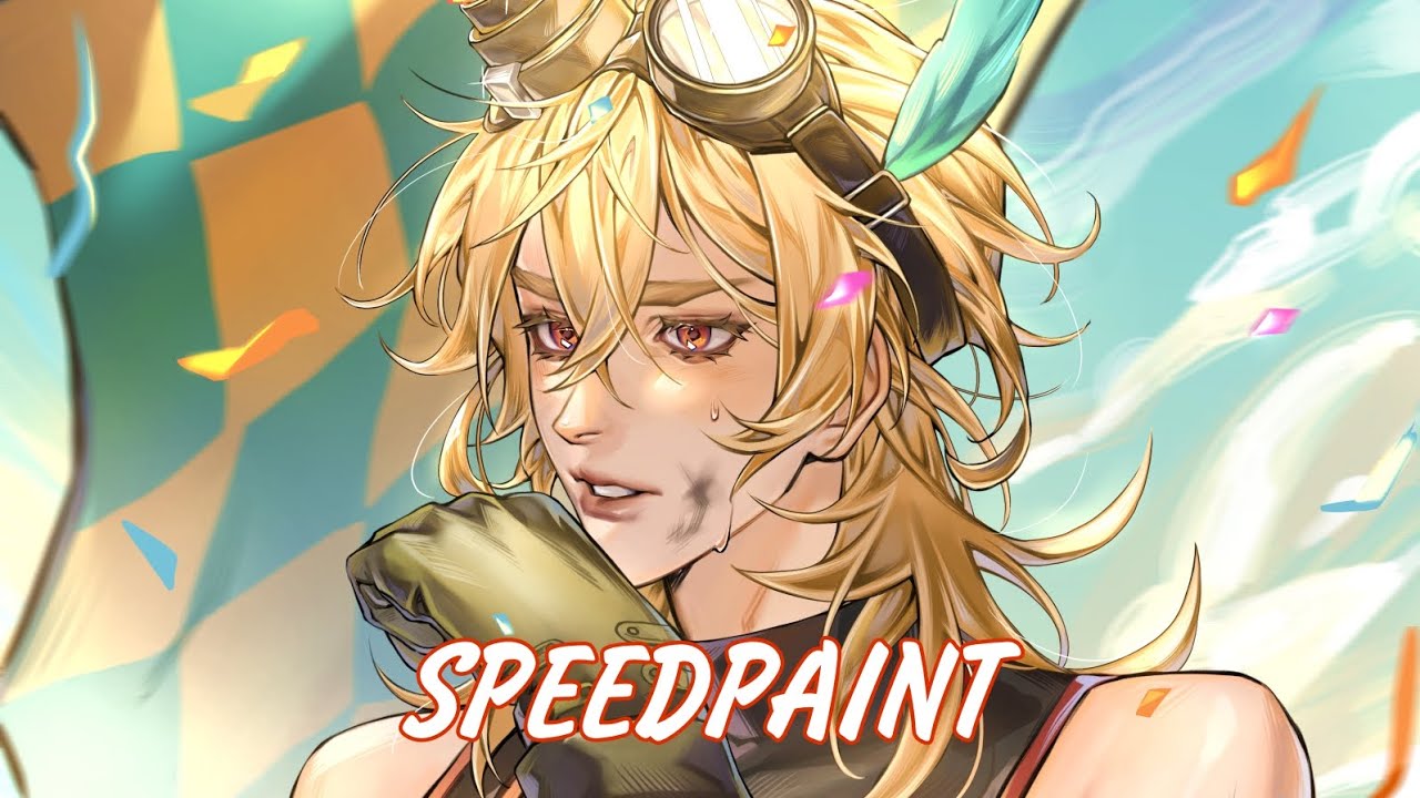 [speedpaint] Genshin impact - Kaveh (Krita)