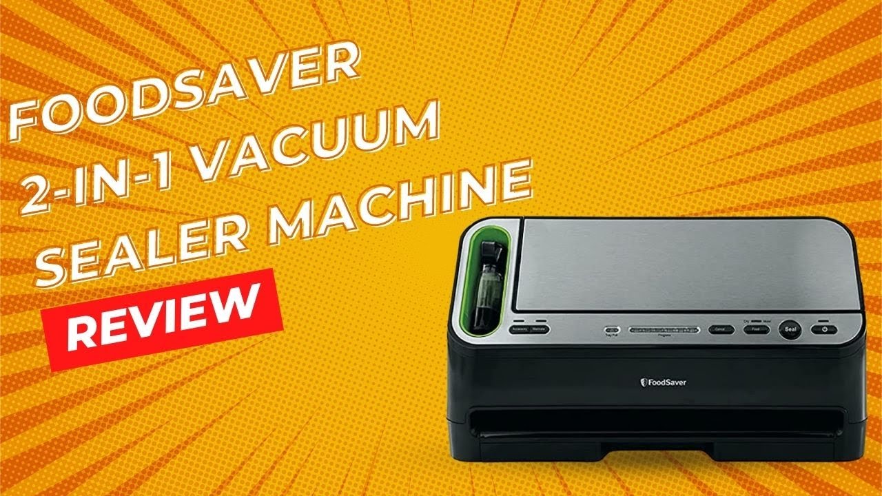  FoodSaver 4800 Series Vacuum Sealer Machine, 2-in-1