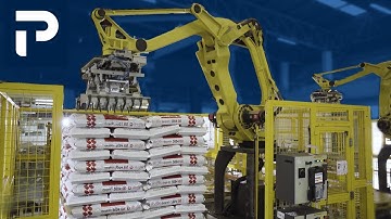 Robot palletizer for bags | RPL Series