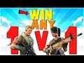 4 WAYS to *WIN* EVERY 1v1 Fight | Fortnite Battle Royale Advanced Combat and Building Tips