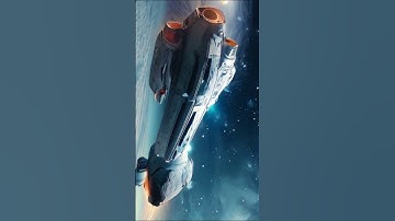 Asteroids Transforming Into Spaceship To Land On Exoplanet  #space #spaceart  #spacewallpaper