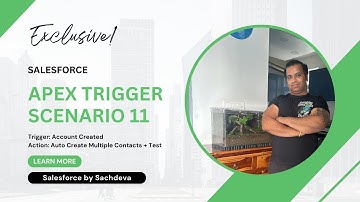 Apex Trigger Video 11: Auto-Create Multiple Contacts Based on Account Location Field Plus Test Class