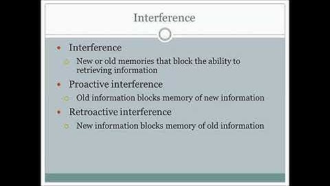 General Psychology Mini-Lecture 4: Memory and Studying
