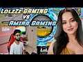 LOLZZZ GAMING VS AMIRA GAMING FIGHT | LolzZz Gaming vs Girl Streamer 😱