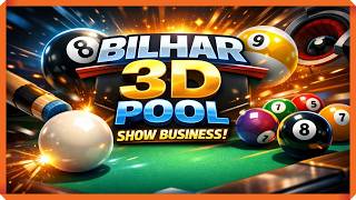 🎱🔥Jogando aquela Sinuca Marota ( GAME BILHAR 3D POOL ) screenshot 4