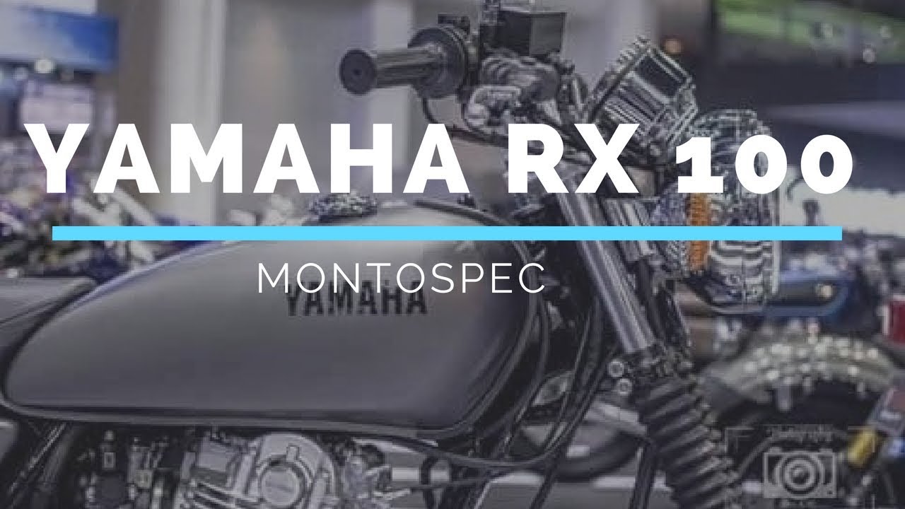 Yamaha Rx100 2019 Model Bike First Look Official On Road Spec