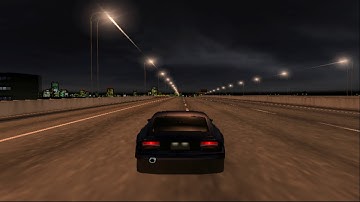 Wangan Midnight (PS2) - Free Run mode (Debug mode)